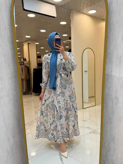 LAMAZİ AHSEN ELBİSE 2036 — Beyaz [stokoz:f28sk3DG3UqnkM5OY5Jo%3ABeyaz%3A0%3Aglpfmi]