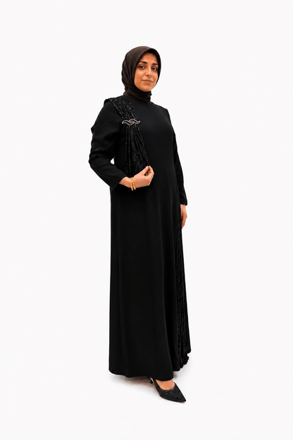 AHSEN ELBİSE 8430 — Siyah [stokoz:8YsLLo3aVdOoxUfzQwal%3ASiyah%3A1%3A1vvaf1u]